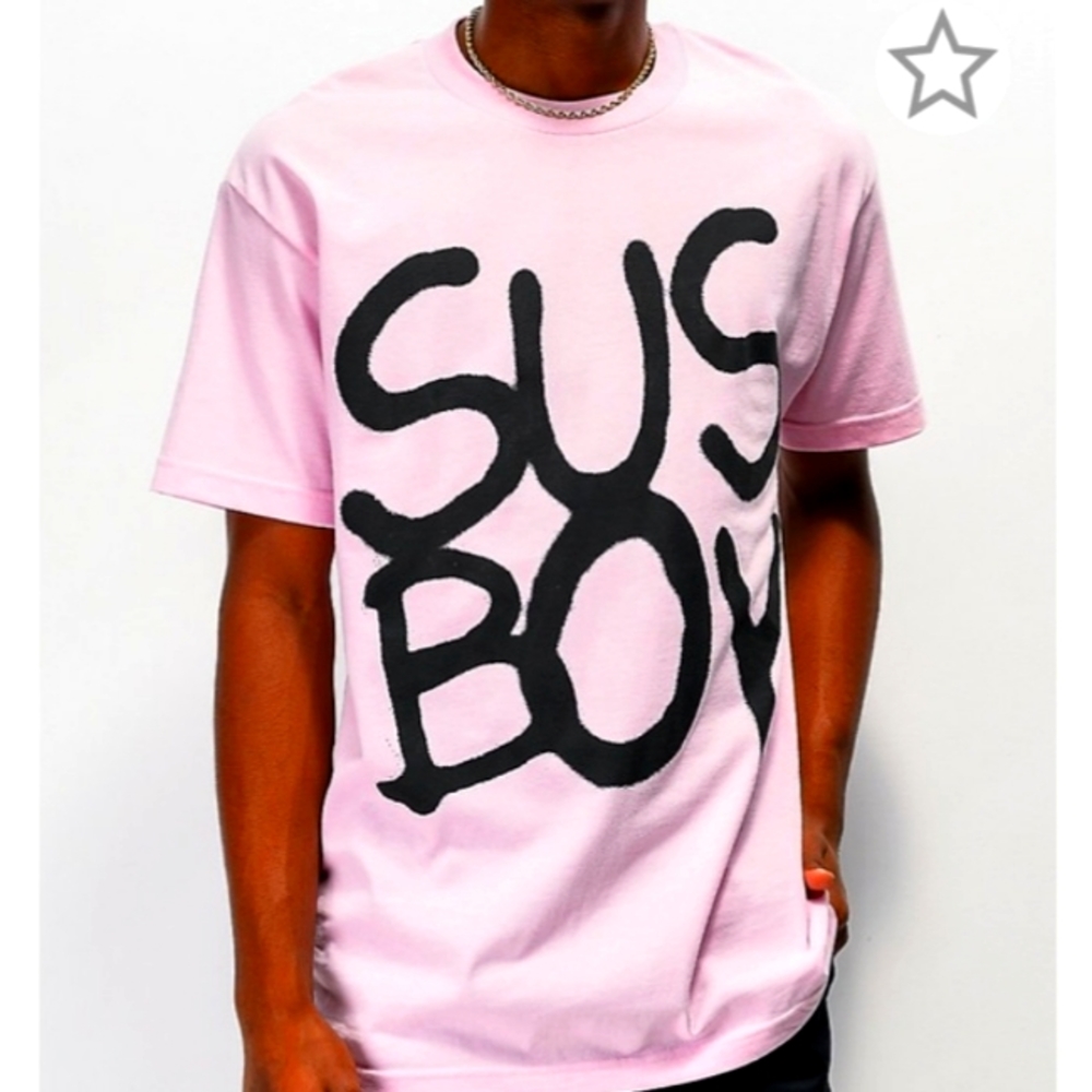 SUS BOY PINK T-SHIRT, MEDIUM